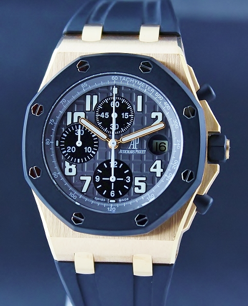 (image for) LIKE NEW AUDEMARS PIGUET 18K PINK GOLD OFF SHORE CHRONOGRAPH